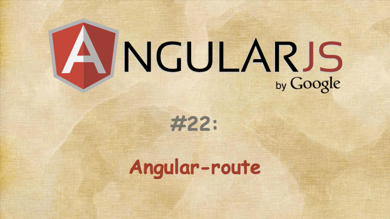 Angular-route в AngularJS
