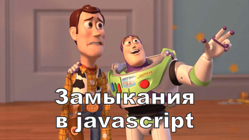Замыкания в Javascript